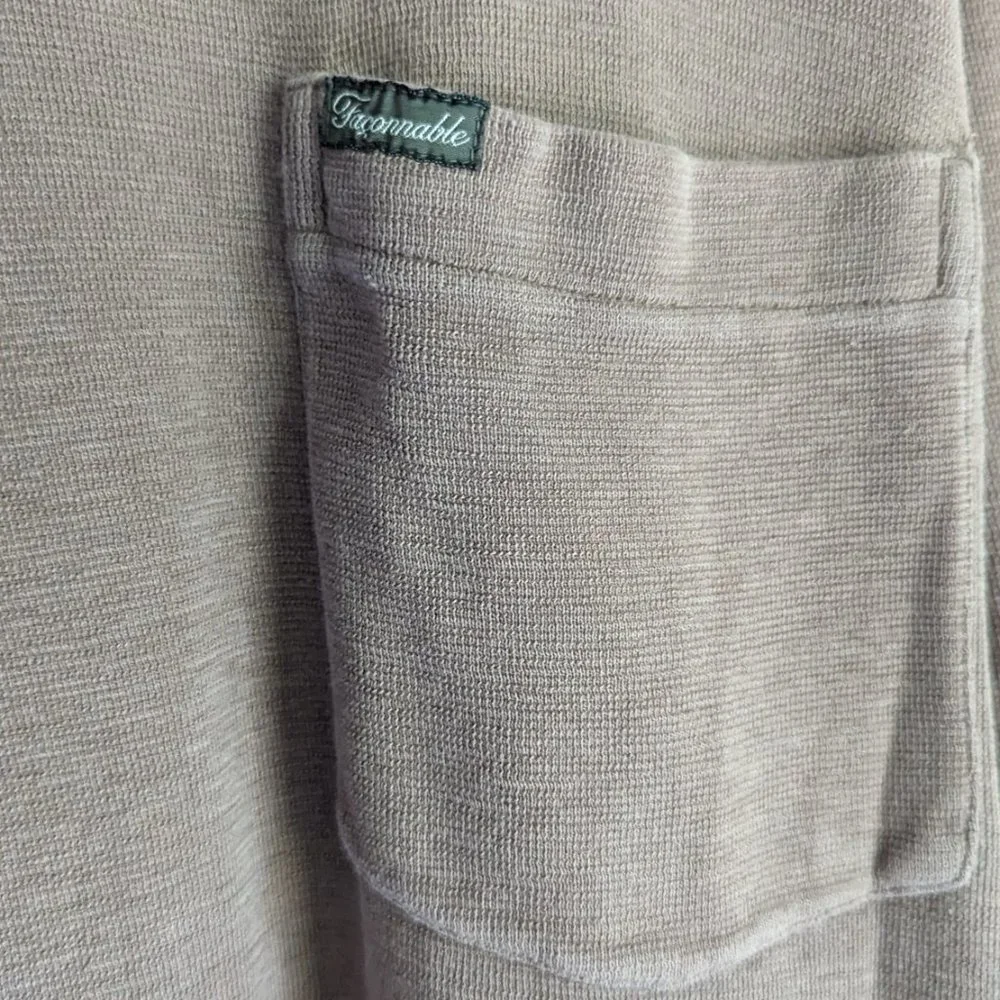 Men's Long Sleeve Polo - Faconnable - Picture 3 of 6